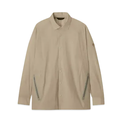 DESCENTE ALLTERRAIN Lightweight Shell Shirt Jacket "Dub Gray"