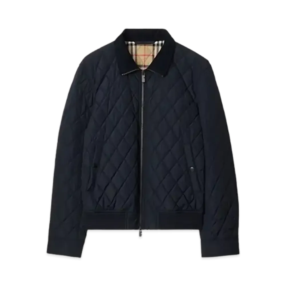 Burberry Quilting Nylon Jacket "Navy"
