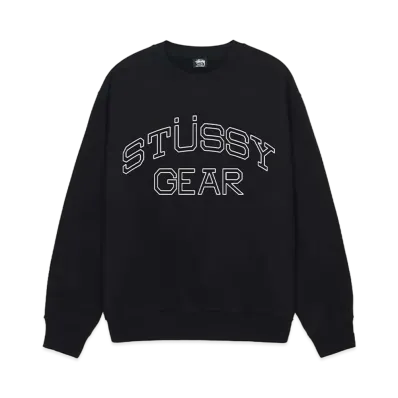 Stussy Gear Crew "Black" (FA24)