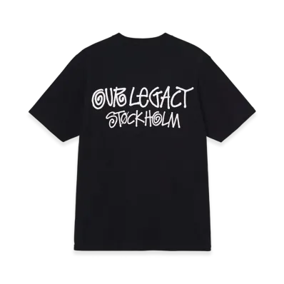 Stussy x Our Legacy x Denim Tears Stockholm Tee "Black"