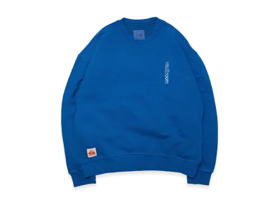 VAULTROOM Vertical Logo Dyed Crewneck "Blue"
