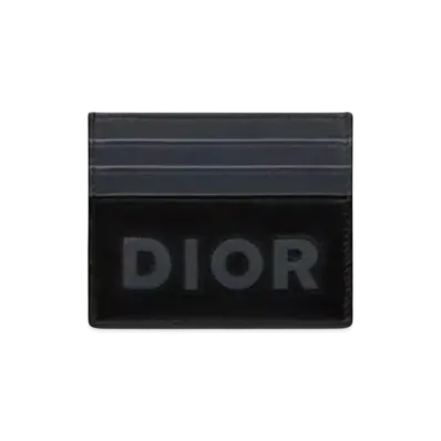 Dior Card Holder "Dark Gray"