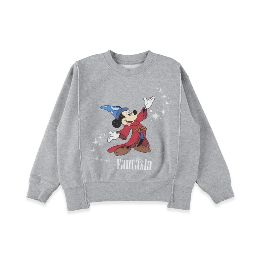 WIND AND SEA x Smoothy Fantasia Kids Crewneck Sweat "Gray"