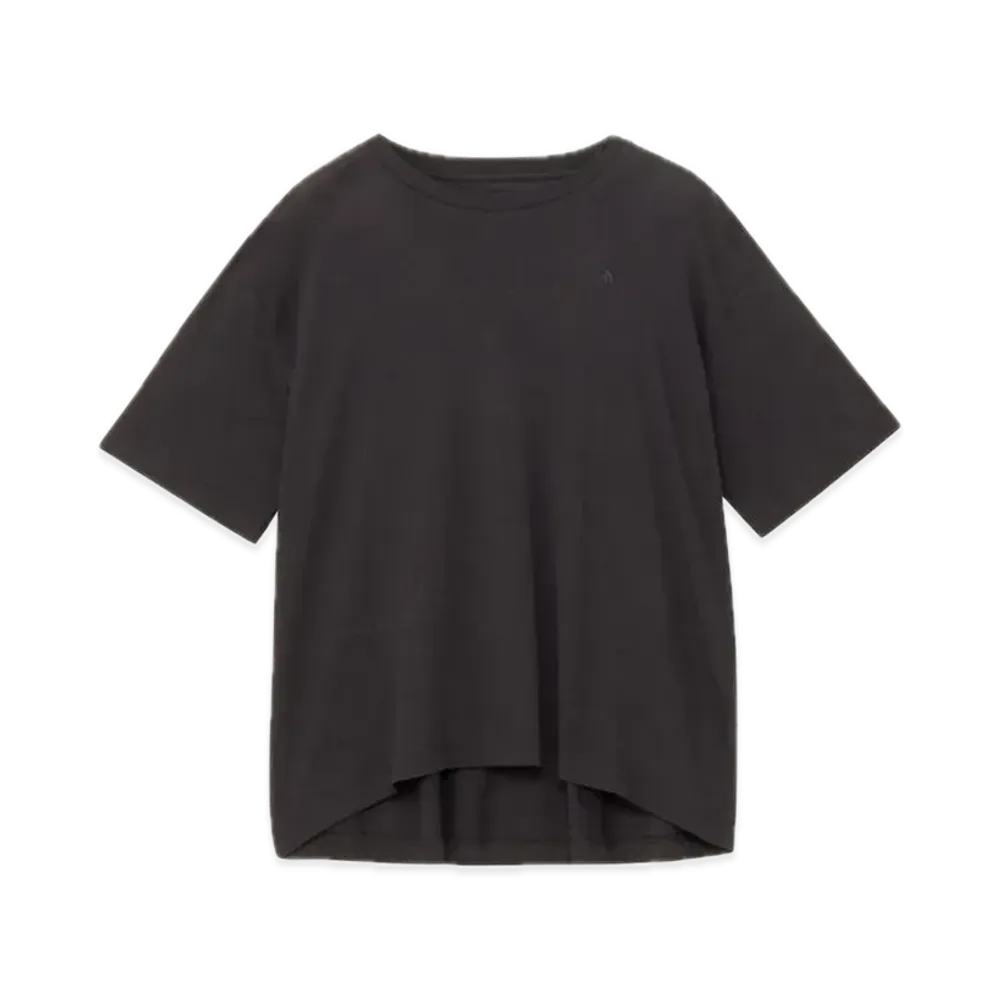 The North Face Short Sleeve Round Hem Big Tee "Black"
