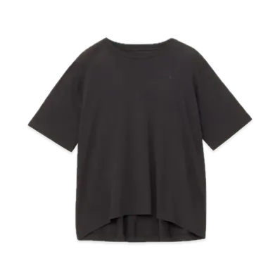 The North Face Short Sleeve Round Hem Big Tee "Black"
