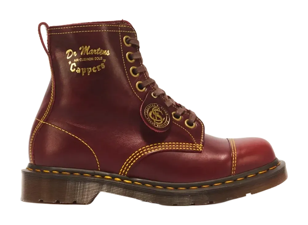 Dr.Martens MIE Cappers 8-Eye Boot "Burgundy"