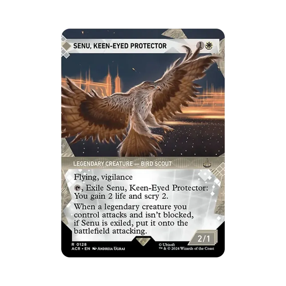Senu Keen-Eyed Protector R :Foil [ACR 0128]【英語版】(アサシンクリード)