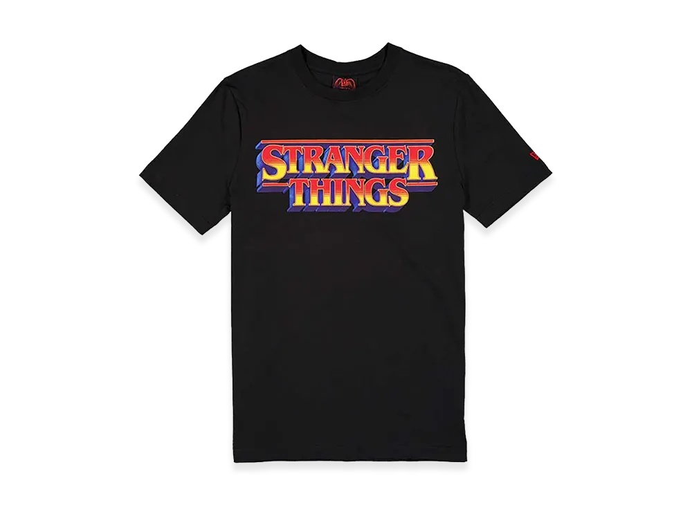 NEW ERA x Netflix Stranger Things S/S Cotton T-Shirt Stranger Things "Black"