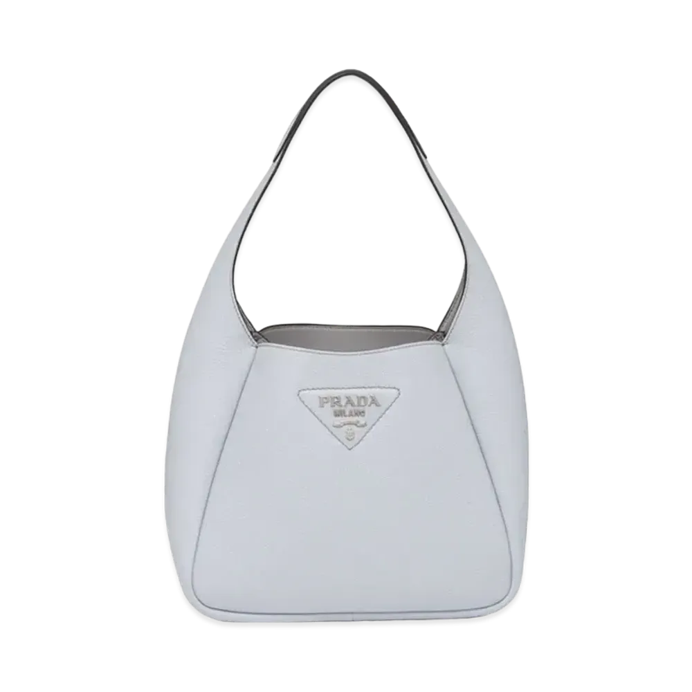 PRADA Leather Handbag "Cornflower"