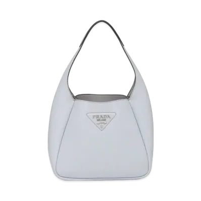 PRADA Leather Handbag "Cornflower"