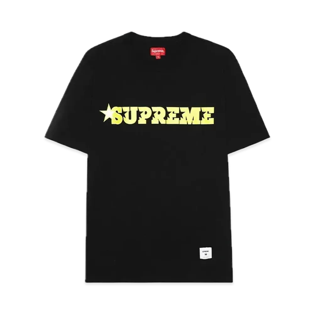 Supreme Star Logo S/S Top "Black"