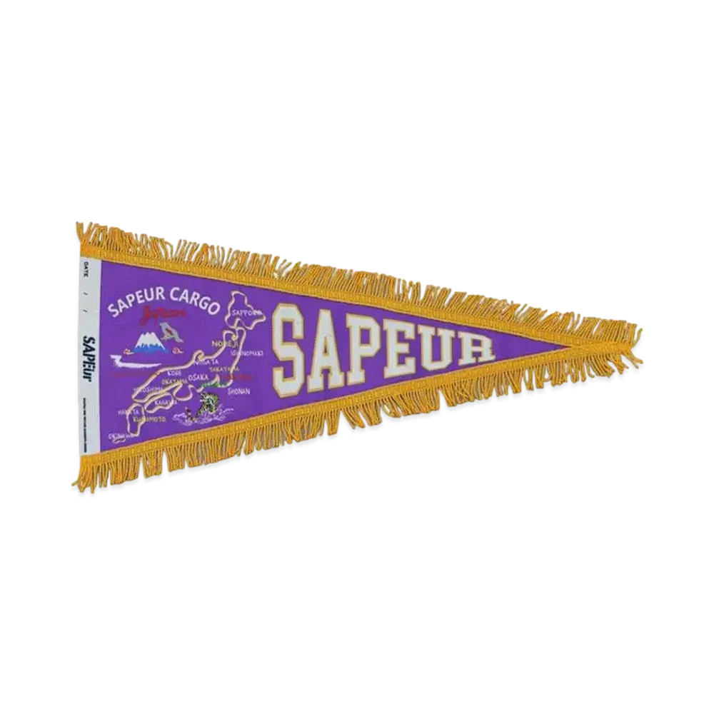 SAPEur SOUVENIR PENNANT "Purple"
