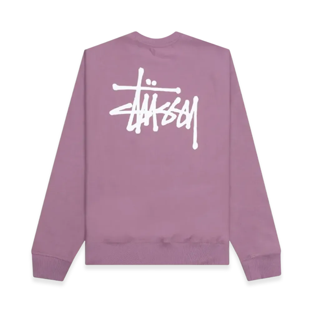 Stussy Basic Stussy Crew 2022 "Orchid"