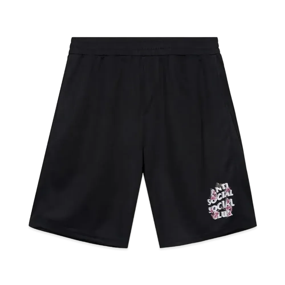 ANTI SOCIAL SOCIAL CLUB FA22 Drama Club Black Mesh Shorts "Black"
