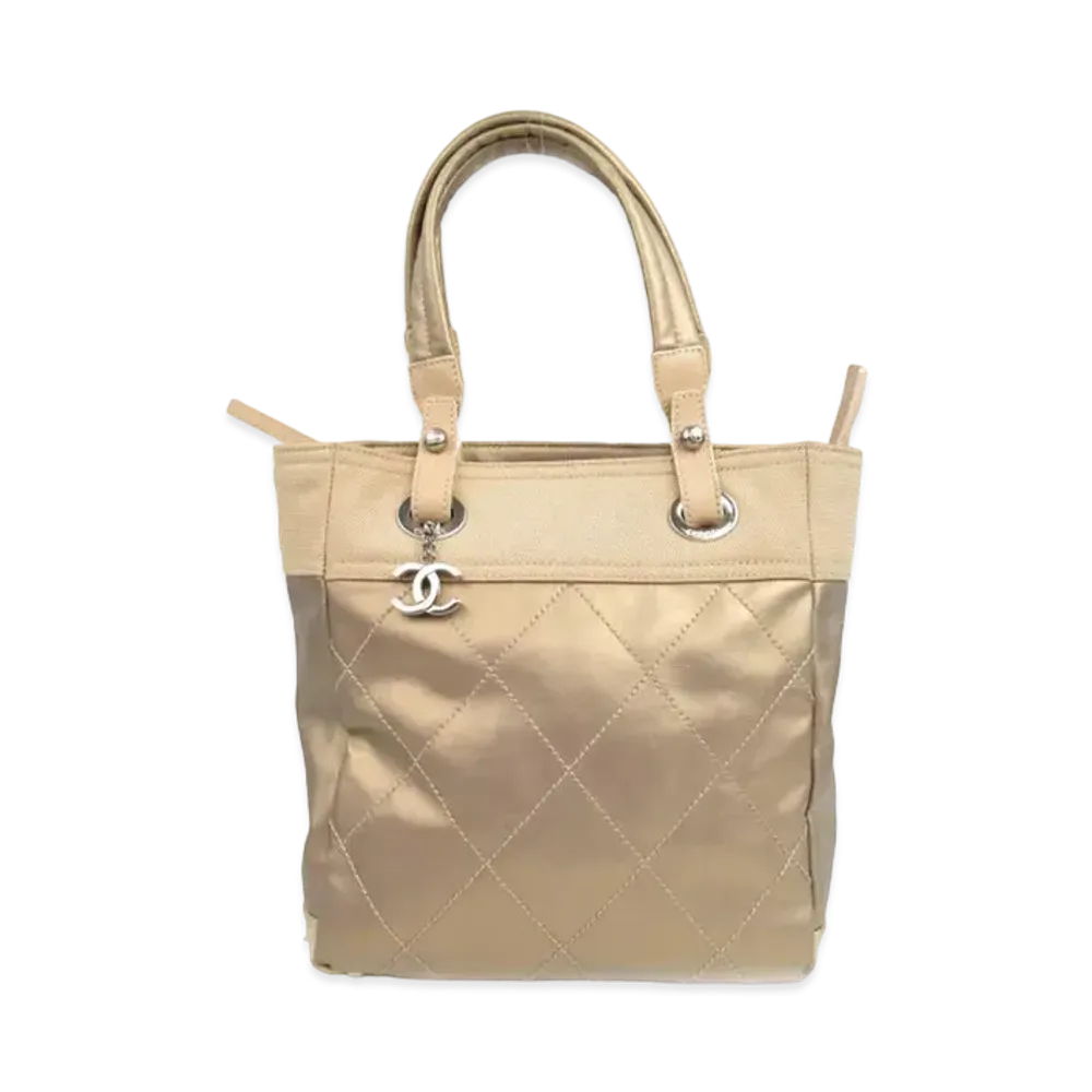 CHANEL Paris Biarritz Tote "Gold"