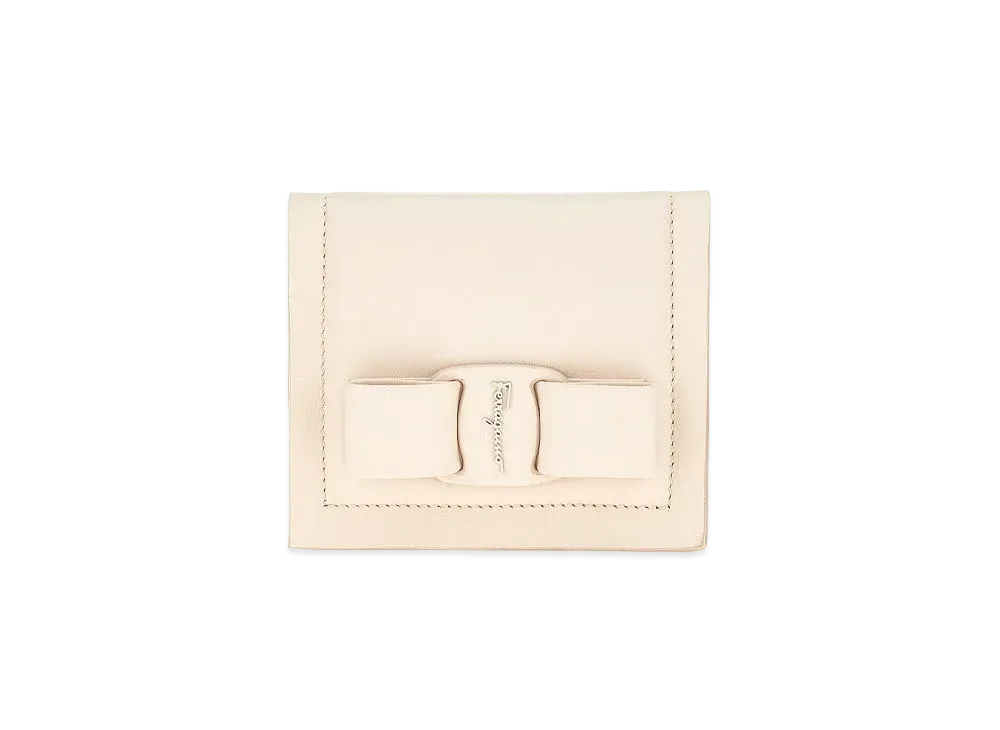 Salvatore Ferragamo Bi-Fold Wallet "Bone"