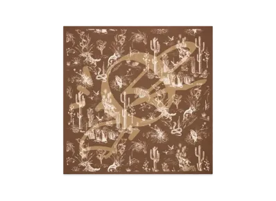 Dior x Cactus Jack Bandana "Coffee Brown"