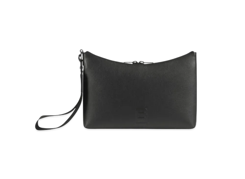 BALENCIAGA Hourglass Men Pouch With Handle "Black"
