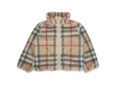 Burberry Kids KB6 Brian Fleece Jacket "Beige"