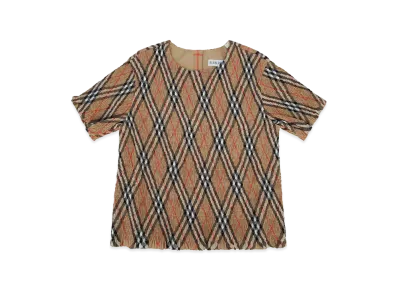 Burberry Kids KG5 Madeline B Check T-Shirt "Beige"