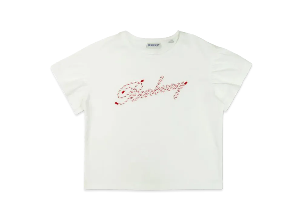 Burberry Kids T-Shirt "White"
