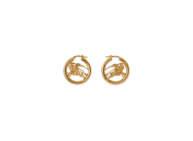 Burberry EKD Hoop Earrings "Gold"