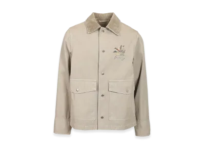 Burberry Cotton Field Jacket "Gray"