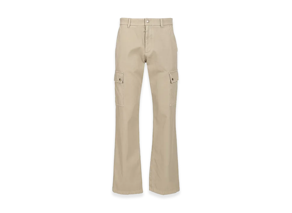 Burberry Cotton Cargo Pants "Gray"