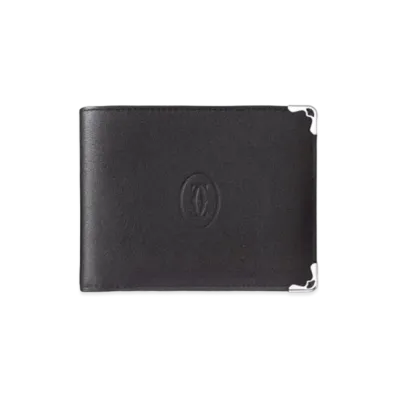 Cartier 8-Credit Card Wallet Must de Cartier "Black"
