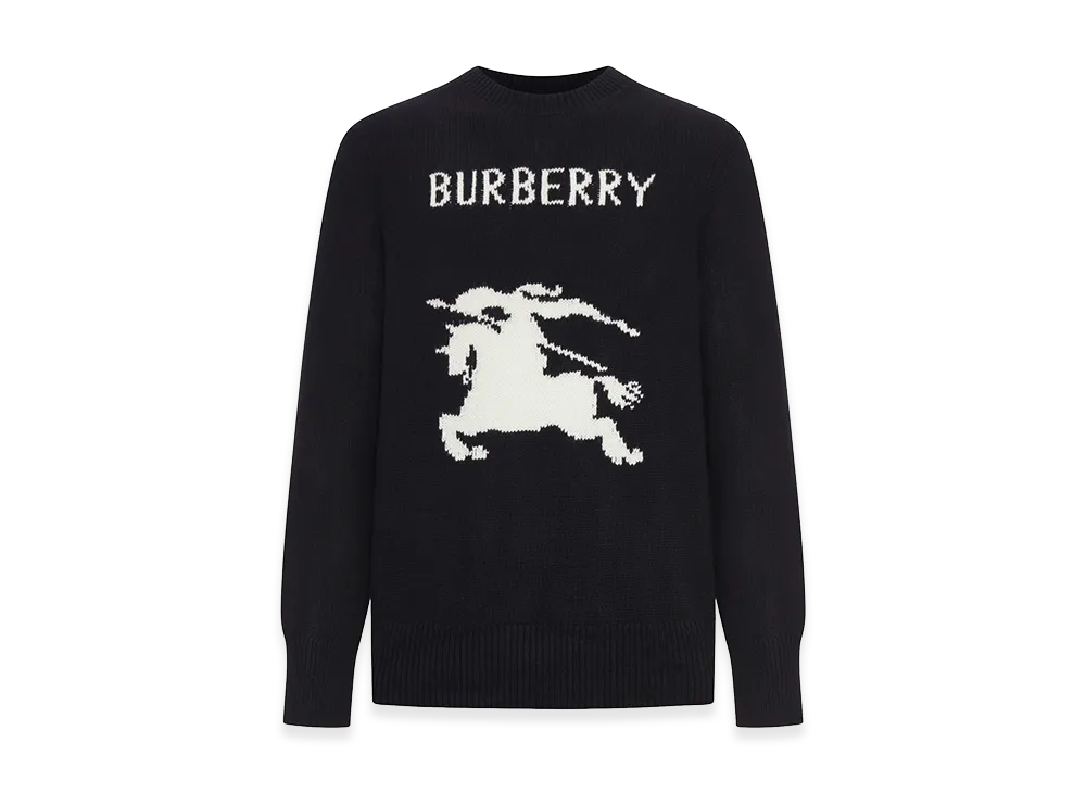 Burberry Wool Blend Sweater "Black"