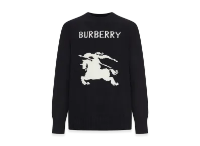 Burberry Wool Blend Sweater "Black"