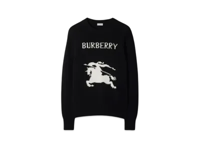 Burberry EKD Wool Cashmere Sweater "Black"