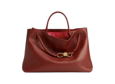 Bottega Veneta Andiamo "Sapele/Redstone"