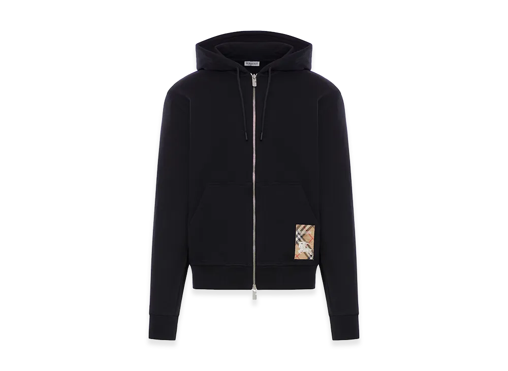 Burberry Hoodie With Zip "Black"