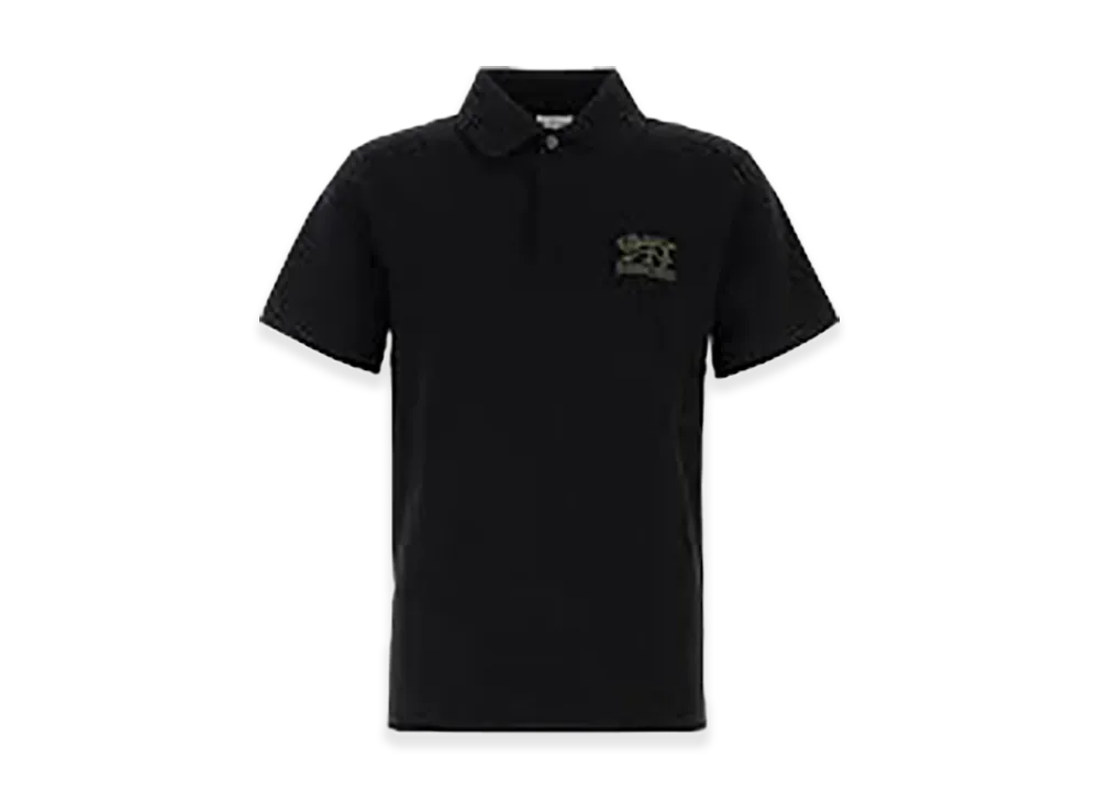 Burberry Piquet Polo Shirt "Black"