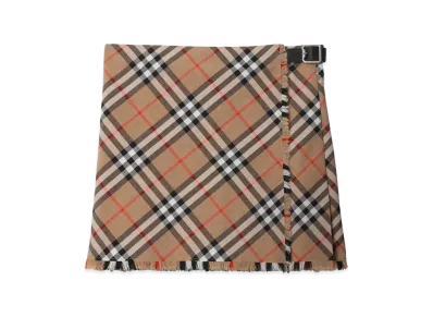 Burberry Women's Kilt Skirt "Beige"