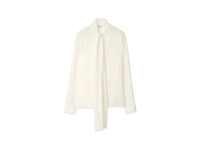 Burberry Silk Blouse "Natural White"