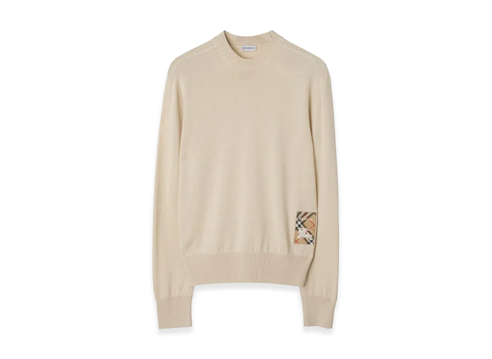 Burberry Sand Wool Sweater "Beige"