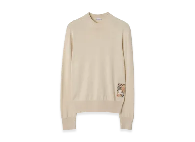 Burberry Sand Wool Sweater "Beige"