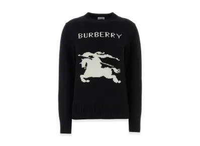 Burberry Women's Wool Blend Sweater "Black"