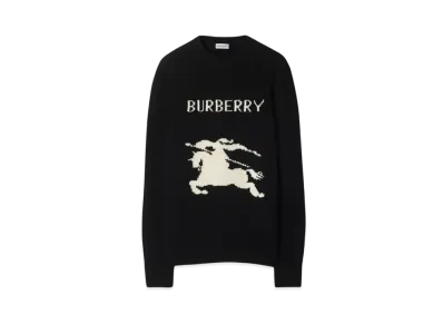 Burberry EKD Wool Cashmere Sweater "Black"