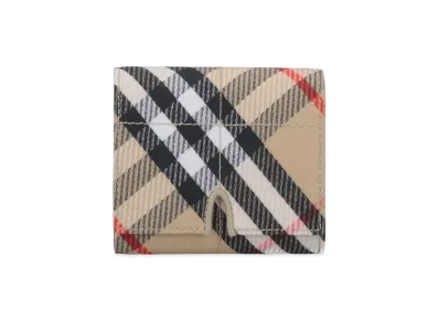 Burberry Women's Wallets "Checked/Beige"