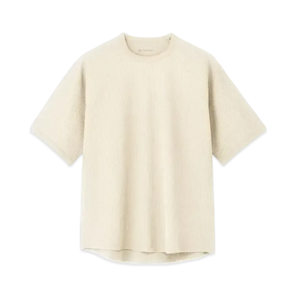 Goldwin Waffle Light T-shirt (Unisex) "Ivory"