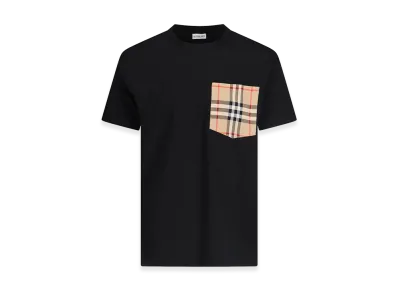 Burberry Women's Cotton Crew Neck T-Shirt "Black"