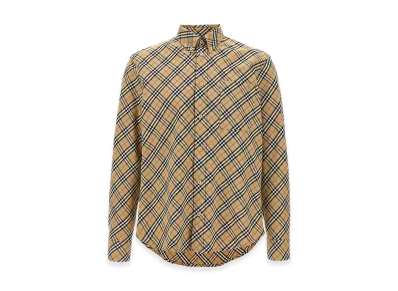 Burberry Check Shirt "Beige"