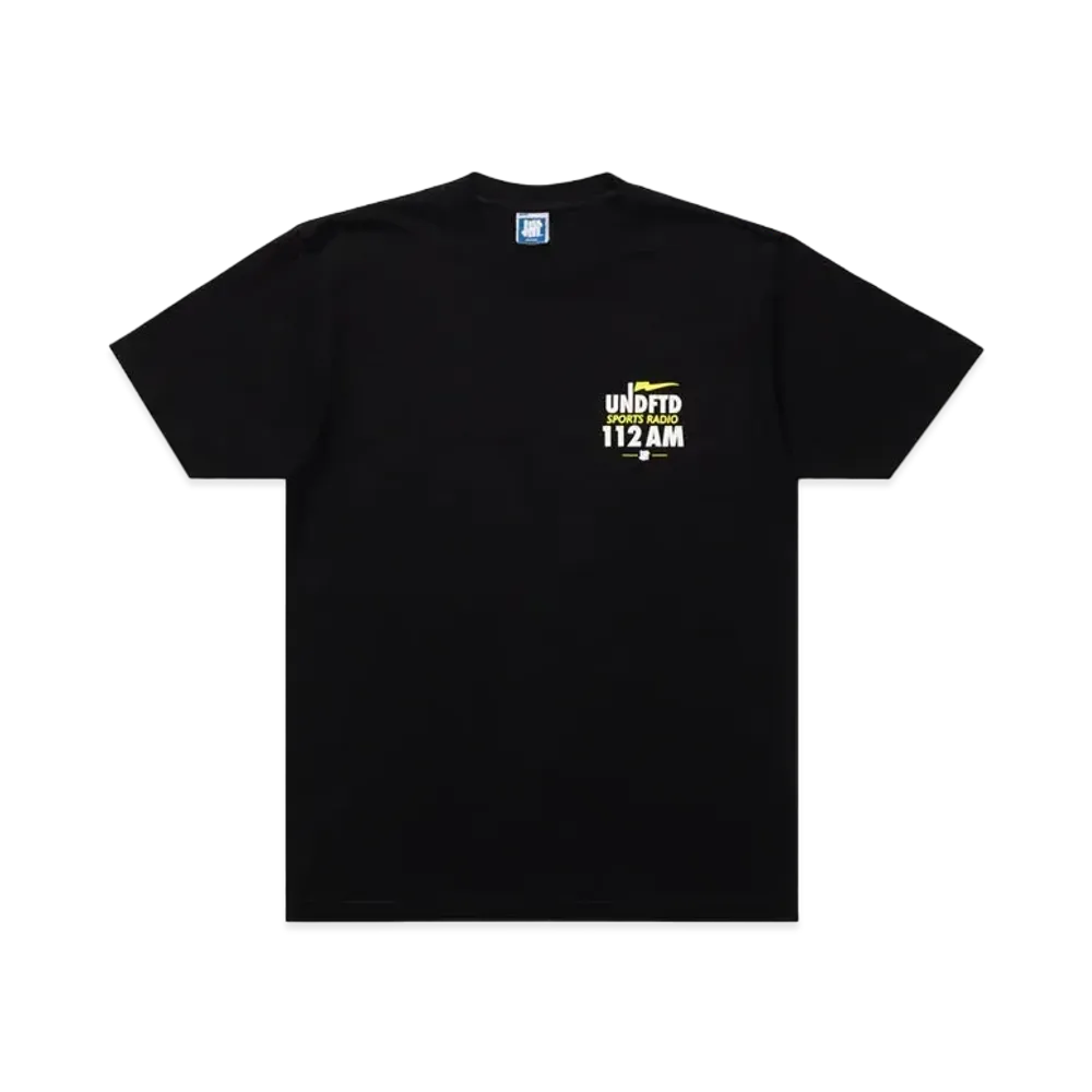 UNDEFEATED Sports Radio S/S Tee "Black"