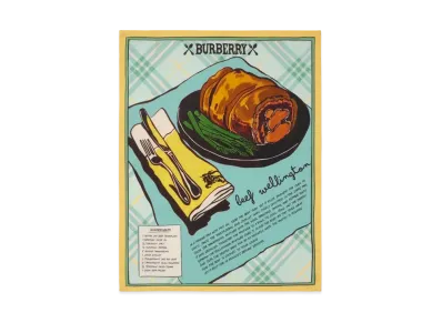 Burberry Recipe Tea Towel Set "Mint"