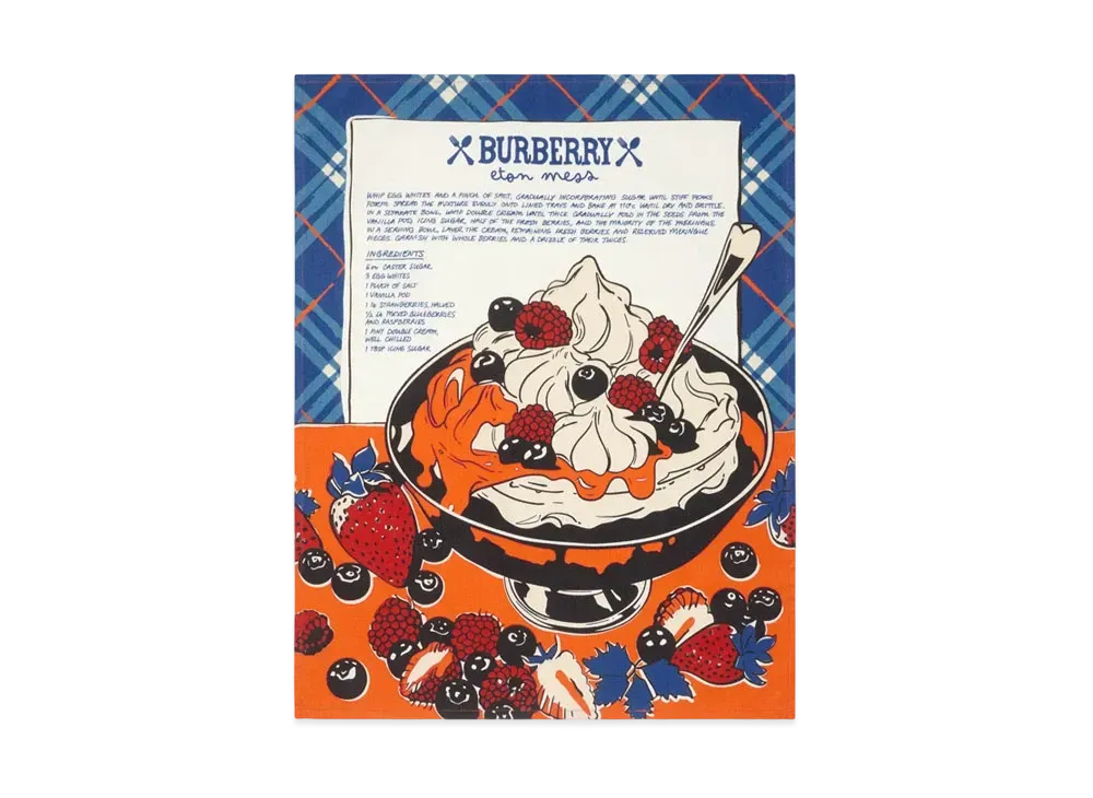 Burberry Recipe Tea Towel Set "Knight"