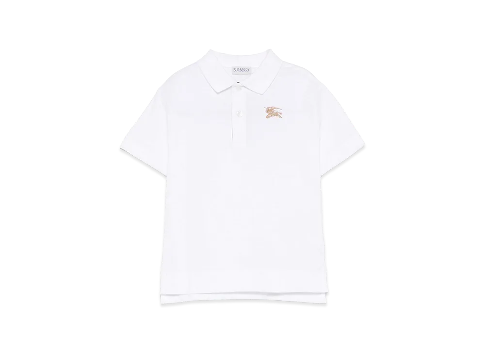 Burberry Kids Polo Shirt "White"