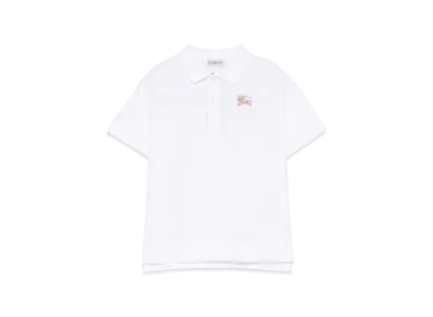 Burberry Kids Polo Shirt "White"